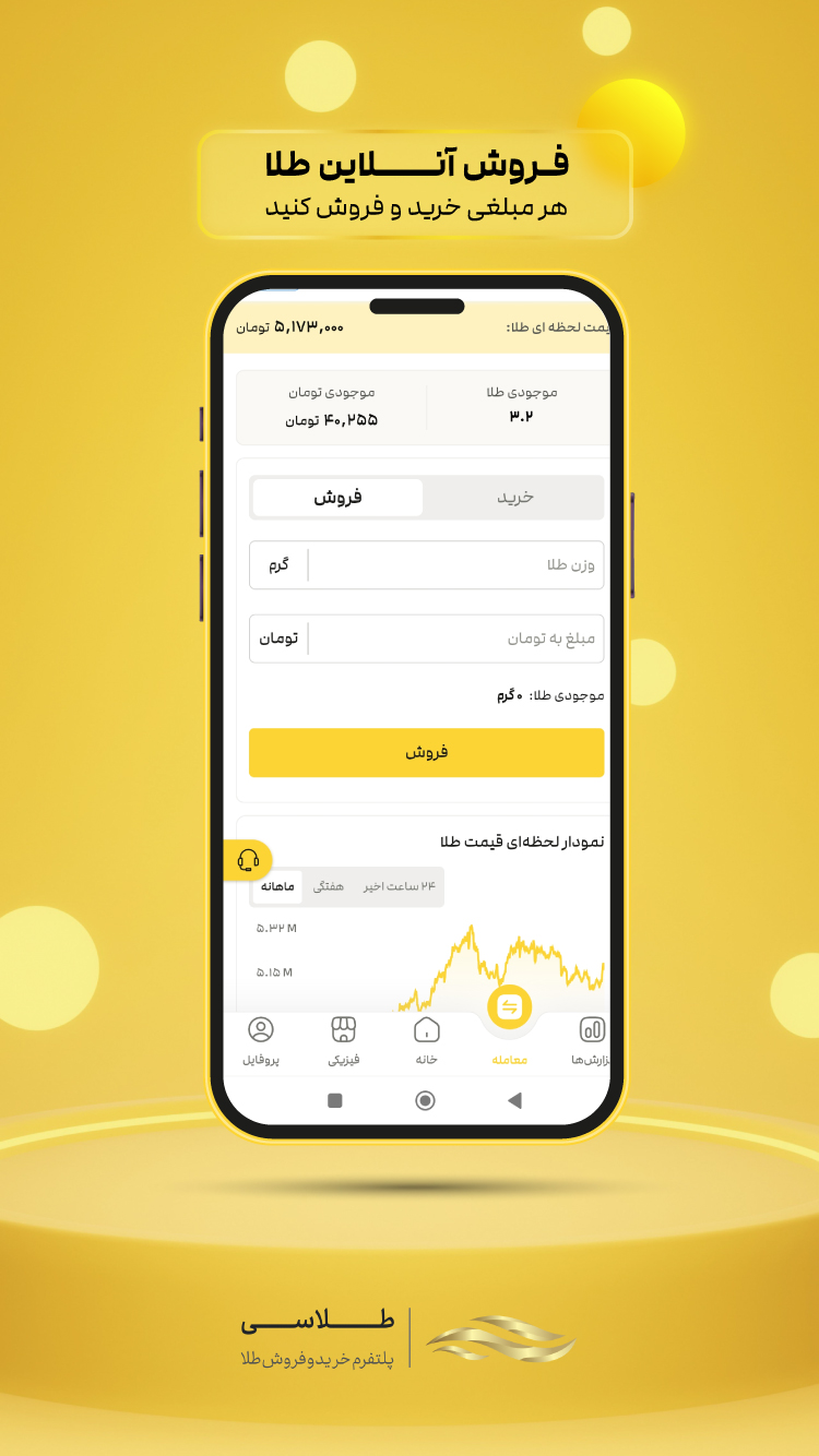 دانلود طلاسی برای آیفون