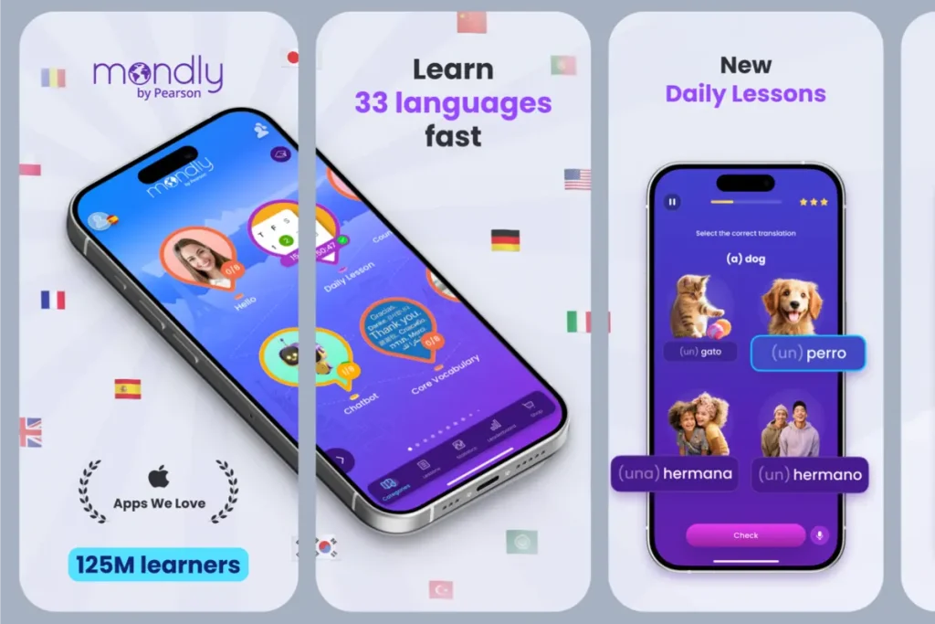 برنامه زبان آیفون
