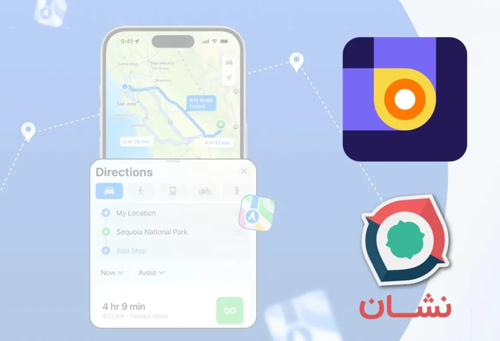 بهترین مسیریاب سخنگو فارسی آیفون