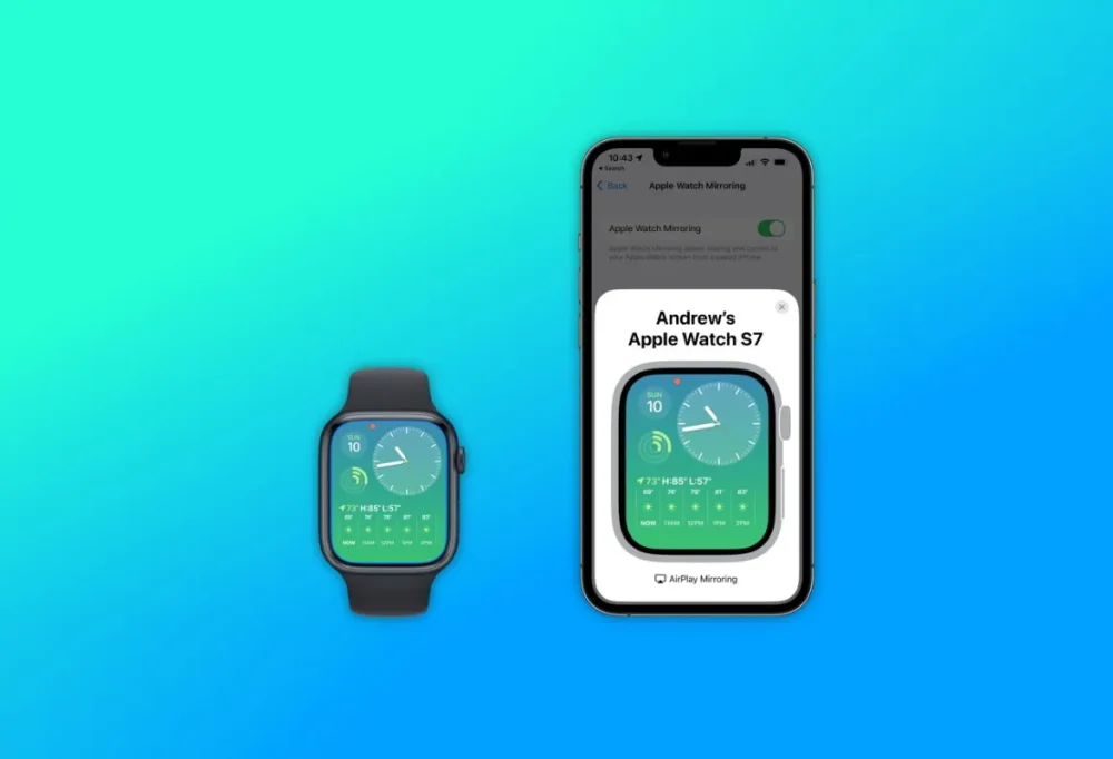 چگونه اپل واچ را روی آیفون Mirror کنیم؟