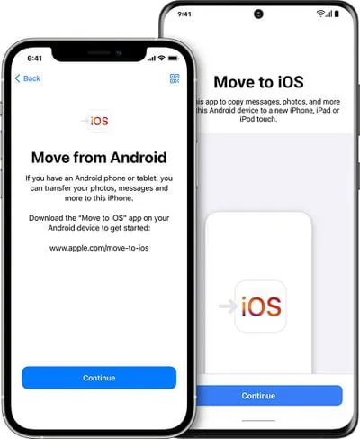 استفاده از اپلیکیشن Move to iOS برای انتقال واتس اپ از اندروید به آیفون