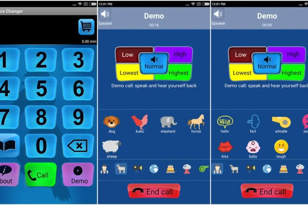 برنامه Call Voice Changer برای آیفون
