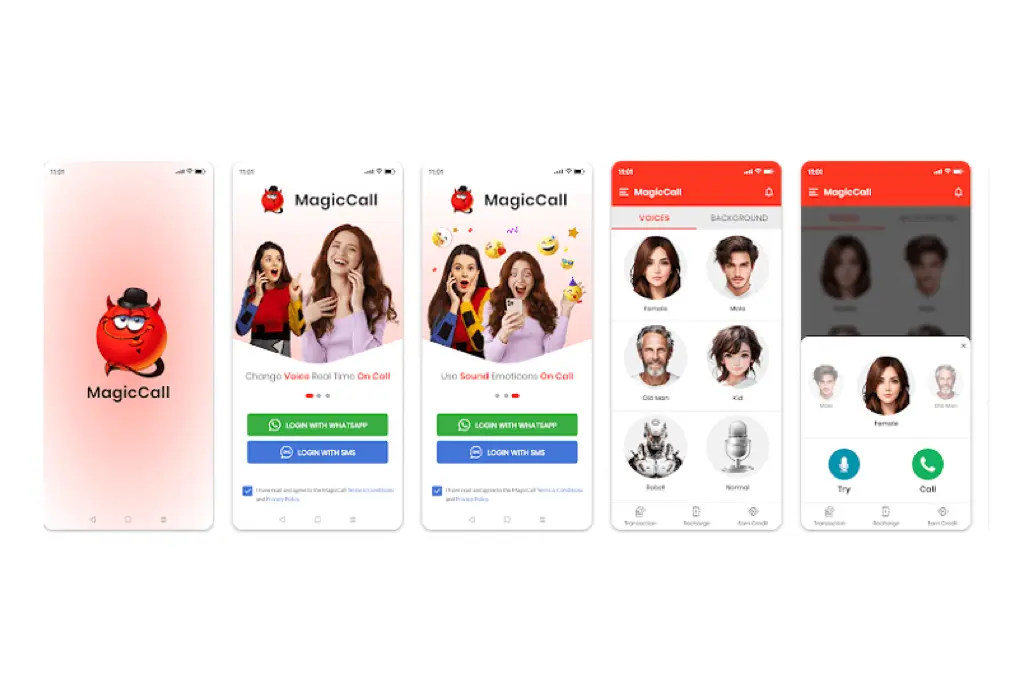 برنامه Magic Call برای آیفون
